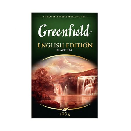 Greenfield İngilizce Baskı Siyah Yaprak Çay 100G