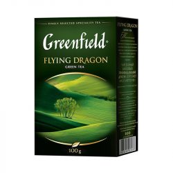 Greenfield Uçan Ejderha Yeşil Yaprak Çay 100G - Image 4