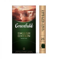 Greenfield English Edition Siyah Çay 25 Poşet - Image 4
