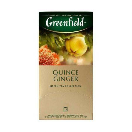 Greenfield Ayva Zencefil Yeşil Çay 25'li