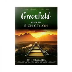 Greenfield Zengin Seylan Siyah Çay 20'li