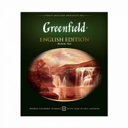 Greenfield English Edition Siyah Çay 100'lü