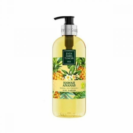 Eyüp Sabri Tuncer Sıvı Sabun Doğal Zeytinyağı Hawaii Ananas 500 ML