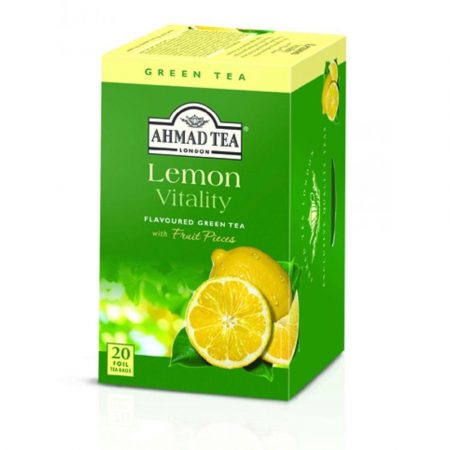 Ahmad Tea Limon Canlılık Çay Poşeti 20'li