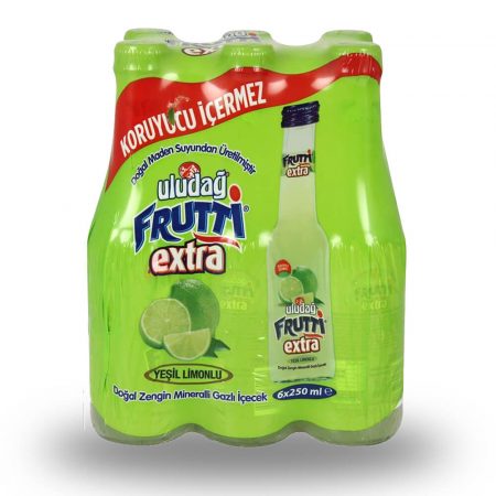 Uludağ Frutti Extra Misket Limonlu Maden Suyu 6'lı