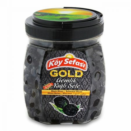 Köy Sefası Gold Mega Siyah Zeytin (800 Gr