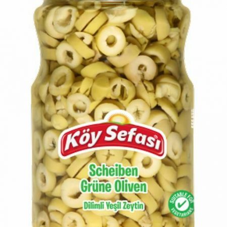 Köy Sefası Dilimli Yesil Zeytin 700 Gr