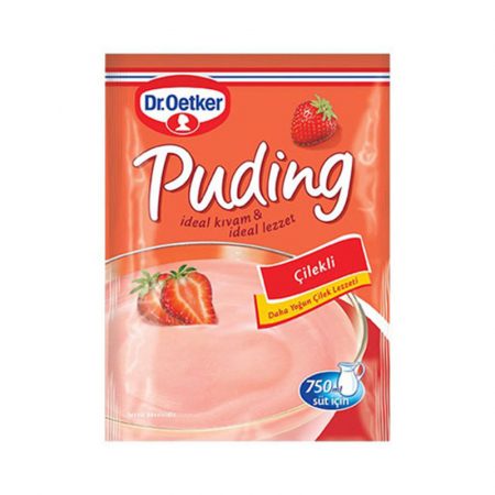 Dr. Oetker Çilekli Puding 120 Gr