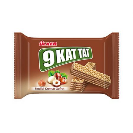 Ülker Fındık Kremalı Gofret 9 Kat