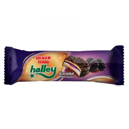 Ülker Halley Mini Karadut Marmelatlı Bisküvi