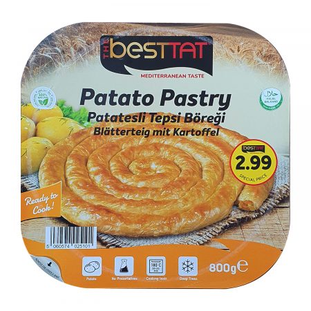 Besttat Patatesli Tepsi Böreği 850 Gr