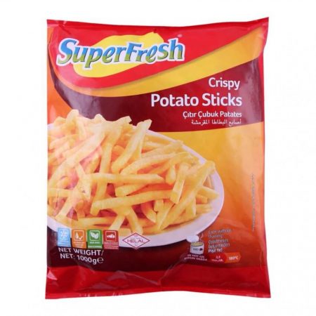 Superfresh Amerikan Kızartmalık Çubuk Patates 1 Kg