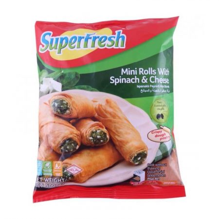 Superfresh Ispanak & Peynirli Mini Rulo 500 Gr