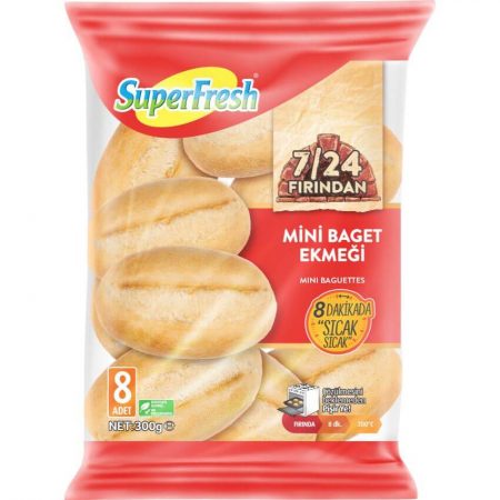 Superfresh Mini Baget Ekmeği 300 Gr