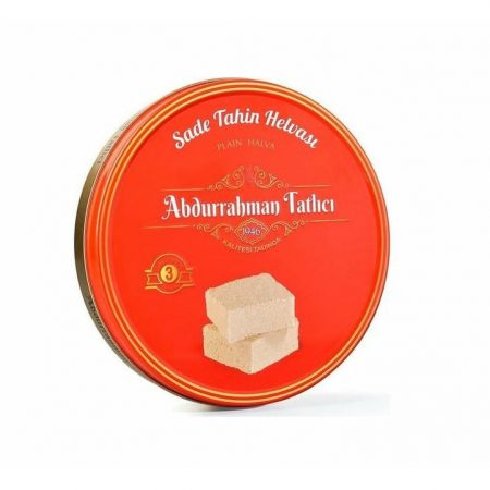 Abdurrahman Tatlici Tahin Helvası Sade Teneke 650 Gr