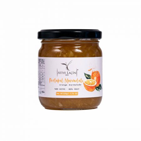 Atiye Lacin Orange Marmalade (Portakal Marmelatı) 220g