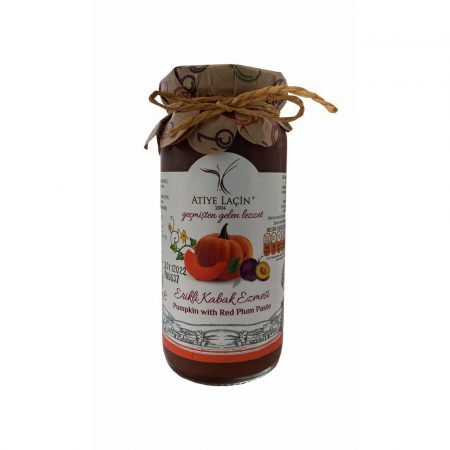 Atiye Laçin Pumpkin with Red Plum Paste (Erikli Kabak Ezmesi) 250 Gr
