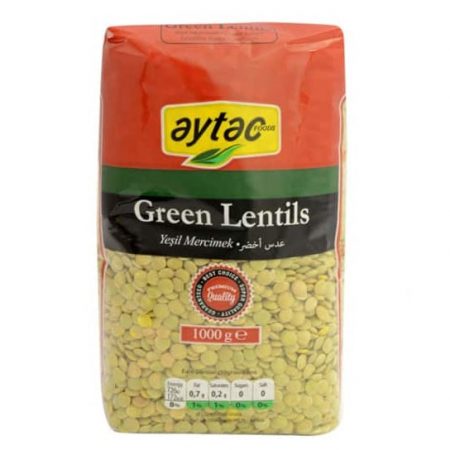 Aytac Green Lentils (Yesil Mercimek) 1 kg