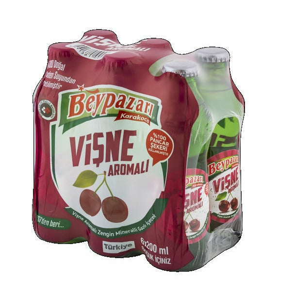 Beypazari Sour Cherry Mineral Water 6*200 ml_630769eaaa022.jpeg Beypazari Sour Cherry Mineral Water 6*200 ml - Image 1
