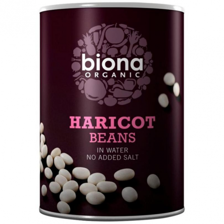 Biona Organic Haricot Beans Can 400 gr