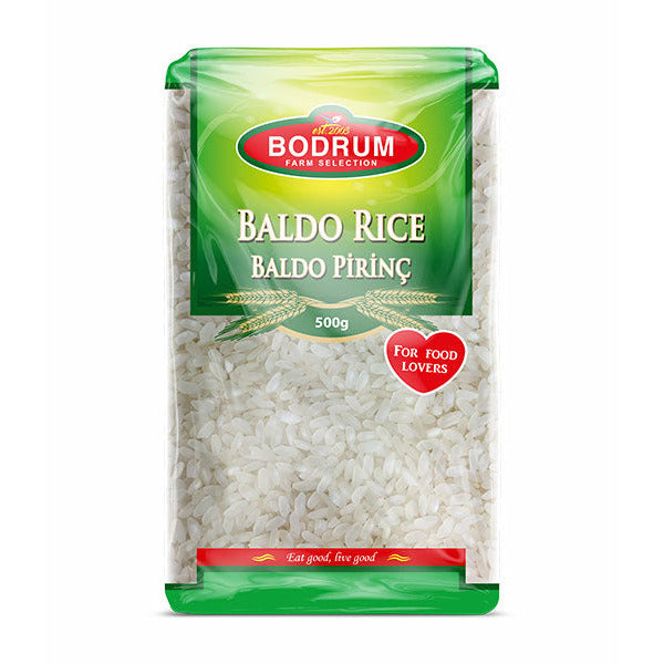 Bodrum Baldo Rice (Baldo Pirinc) 500g_63075b6774800.jpeg Bodrum Baldo Rice (Baldo Pirinc) 500g - Image 1