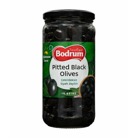 Bodrum Black Olives Pitted (Cekirdeksiz Siyah Zeytin) 330g