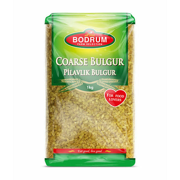 Bodrum Bulgur Coarse (Pilavlik Bulgur) 1 kg_63075639047b7.jpeg Bodrum Bulgur Coarse (Pilavlik Bulgur) 1 kg - Image 1