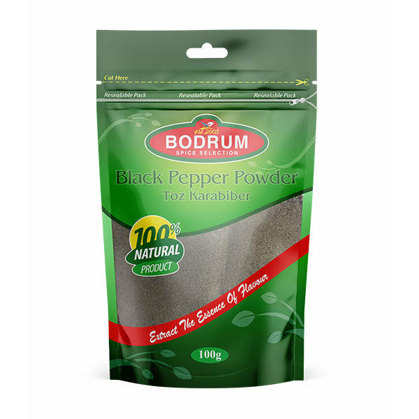 Bodrum Spice Black Pepper Powder (Toz Karabiber) 100g_630761c118e3a.jpeg Bodrum Spice Black Pepper Powder (Toz Karabiber) 100g - Image 1