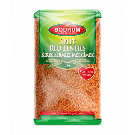 Bodrum Split Red Lentils (Kirik Kirmizi Mercimek) 2kg