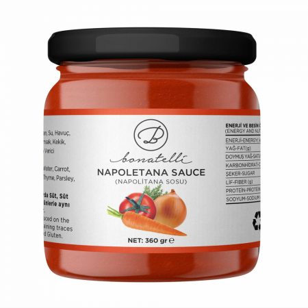 Bonatelli Italyan Makarna Sosu (Napoletana Sauce) 360 Gr