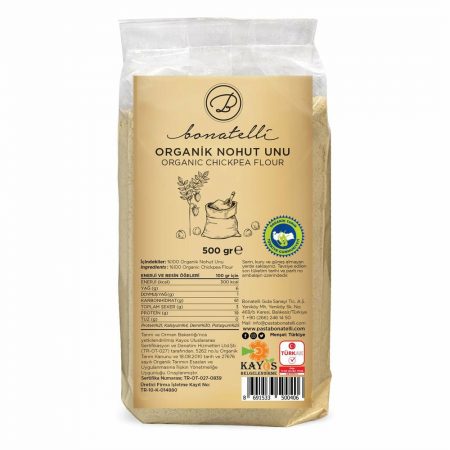 Bonatelli Organik Nohut Unu (Chickpea Flour) 500 Gr