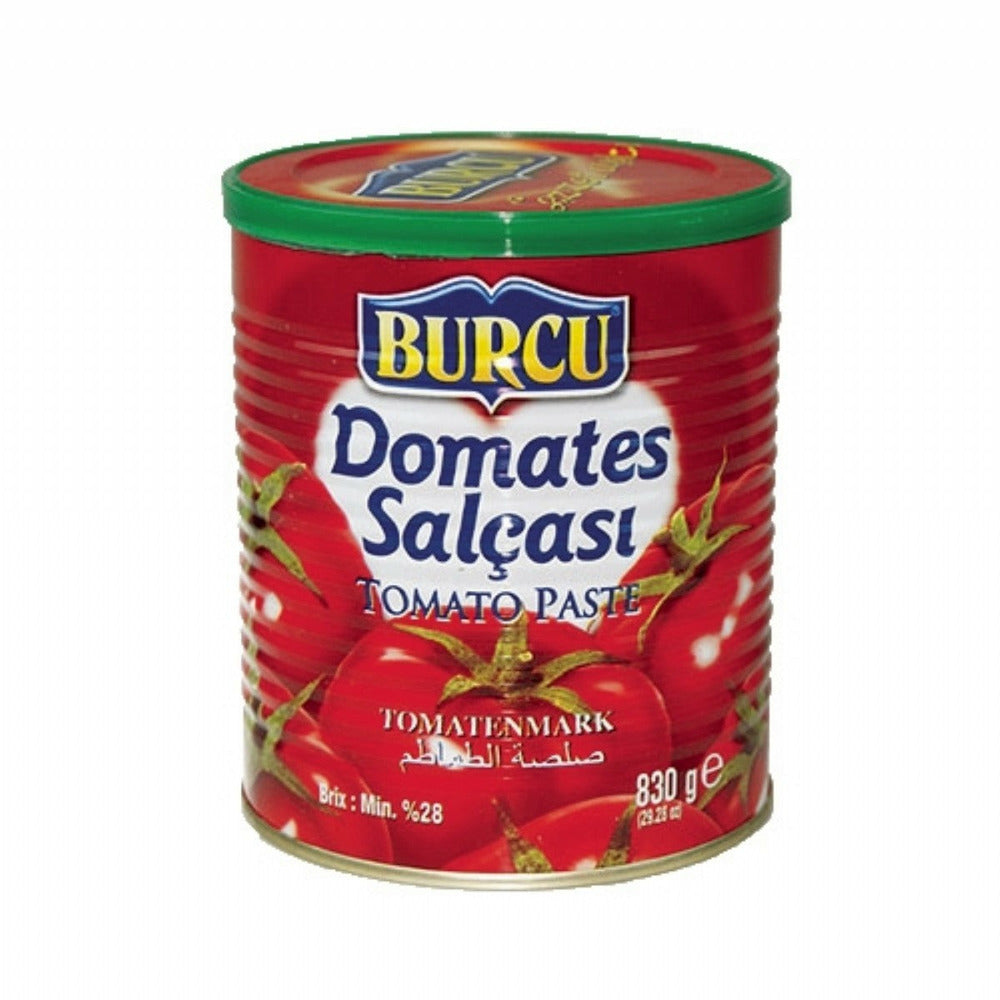 Burcu Tomato Paste Tin 830gr_630761f8d3ee9.jpeg Burcu Tomato Paste Tin 830gr - Image 1