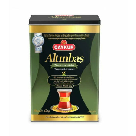 Caykur Altinbas Bitter Orange flavoured Tea (Tin) 400g (Altinbas Bergamotlu Cay)