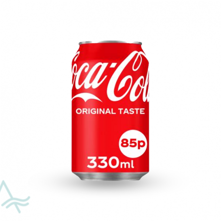 COCA COLA CAN 330ml 85p