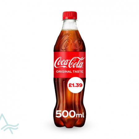 COCA COLA ORGINAL 500 ML PM 1.39