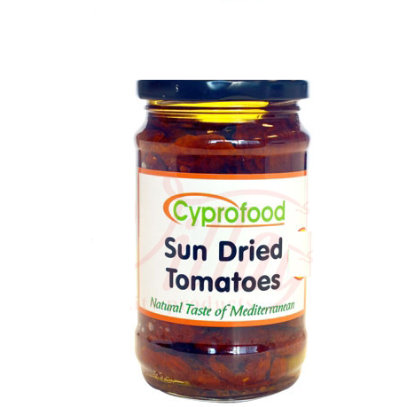 Cyprofood Sun Dried Tomatoes In Oil Jar 300 g_63076ac65b496.png Cyprofood Sun Dried Tomatoes In Oil Jar 300 g - Image 1