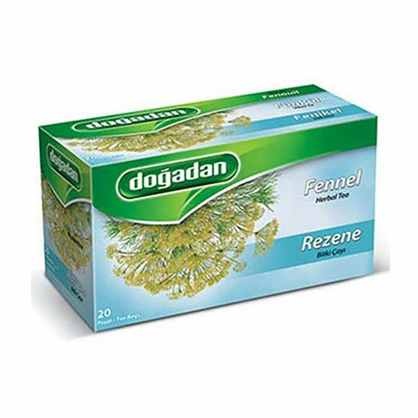 Dogadan Fennel Tea (Rezene Cayi) 20 Tea Bags_63076861f22cc.jpeg Dogadan Fennel Tea (Rezene Cayi) 20 Tea Bags - Image 1