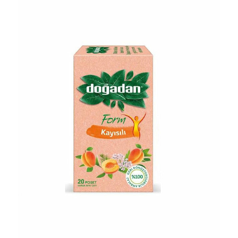 Dogadan Form Tea With Apricot 20 Tea Bags_6307609fc5106.jpeg Dogadan Form Tea With Apricot 20 Tea Bags - Image 1