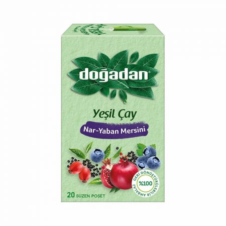 Dogadan Yesil Cay Nar-Yaban Mersini 20 li paket