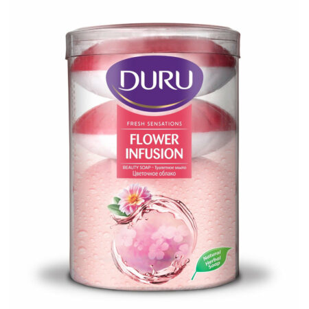 Duru Fresh Sensations Soap (Flower Infusion) 4*110 Gr
