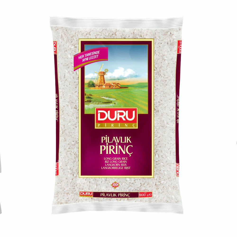 Duru Pilavlik Rice (Long Grain Rice) 5kg_63076722dca63.jpeg Duru Pilavlik Rice (Long Grain Rice) 5kg - Image 1