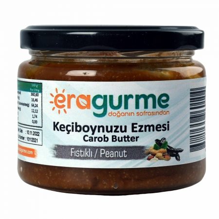 Eragurme Carob Butter with Peanut (Fıstıklı Keciboynuzu Ezmesi) 280g
