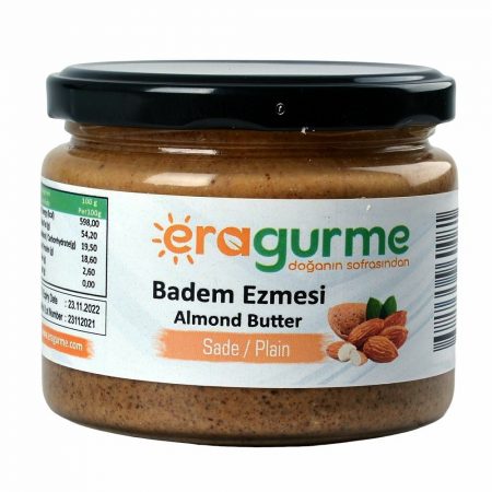 Eragurme Plain Almond Butter (Sade Badem Ezmesi) 280g