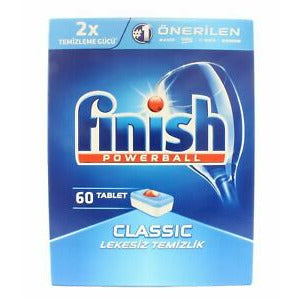 Finish Powerball Classic 60 Dishwasher Tablet_6307701a7bde6.jpeg Finish Powerball Classic 60 Dishwasher Tablet - Image 1
