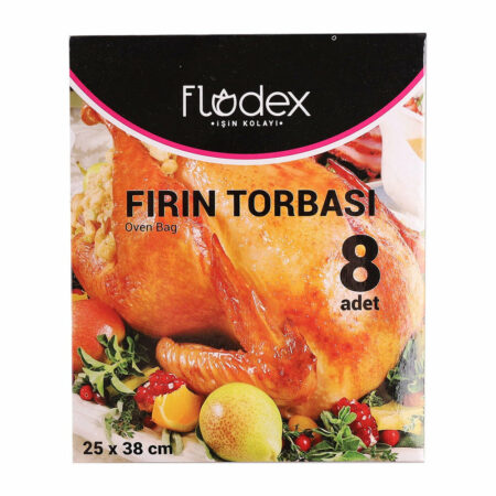 Flodex Oven Bags for Roasting 25 x 38 cm ,8 pcs
