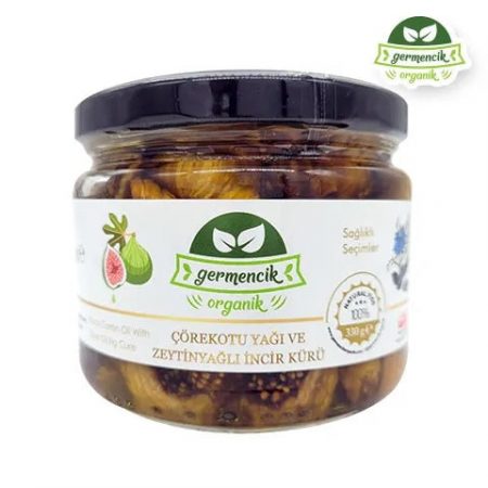 Germencik Organic Cörekotu Yagi Katkılı Zeytinyagli Incir Kuru 330 g