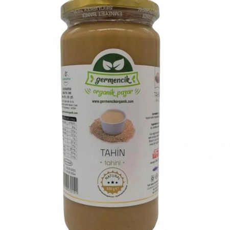 Germencik Organik Çifte Kavrulmuş Tahin (Double Roasted Tahini) 500 G