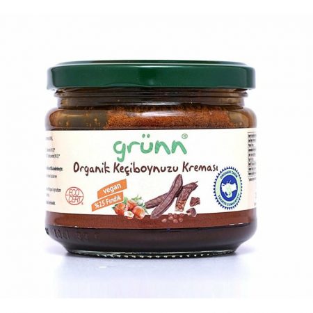 Grunn Organic Carob Cream  (Organik Keçiboynuzu Kreması) 200g