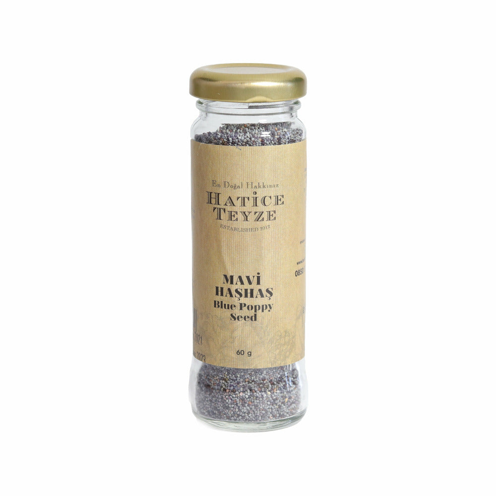 Hatice Teyze (Blue Poppy Seed (Mavi Haşhaş) ) 60 Gr_63076a2726035.jpeg Hatice Teyze (Blue Poppy Seed (Mavi Haşhaş) ) 60 Gr - Image 1