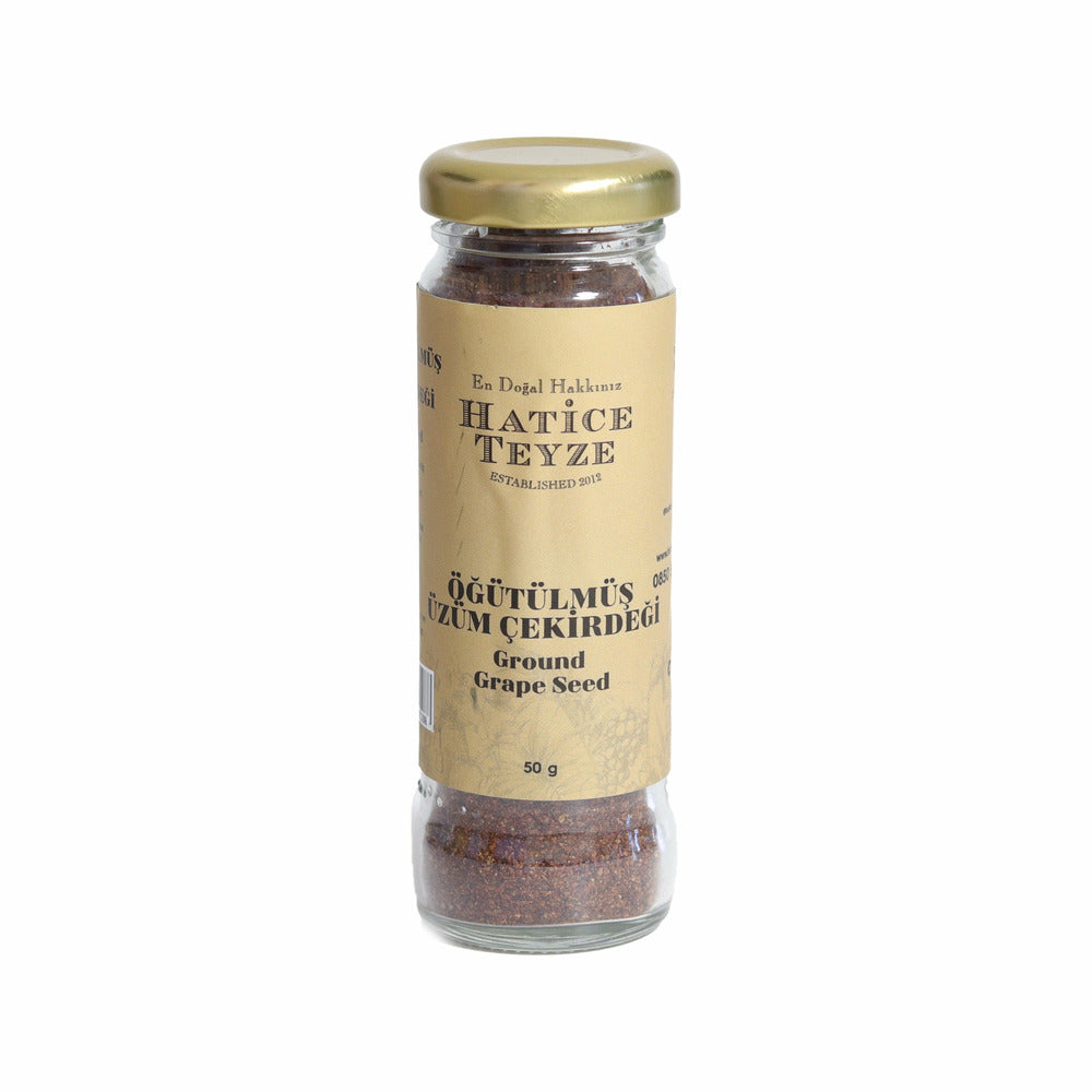 Hatice Teyze Ground Grape Seed (Ogutulmus Uzum Cekirdegi) 60 Gr_63076a216331e.jpeg Hatice Teyze Ground Grape Seed (Ogutulmus Uzum Cekirdegi) 60 Gr - Image 1